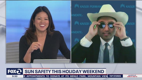 Reminder to stay safe under the sun this 4th of July, and all year long.