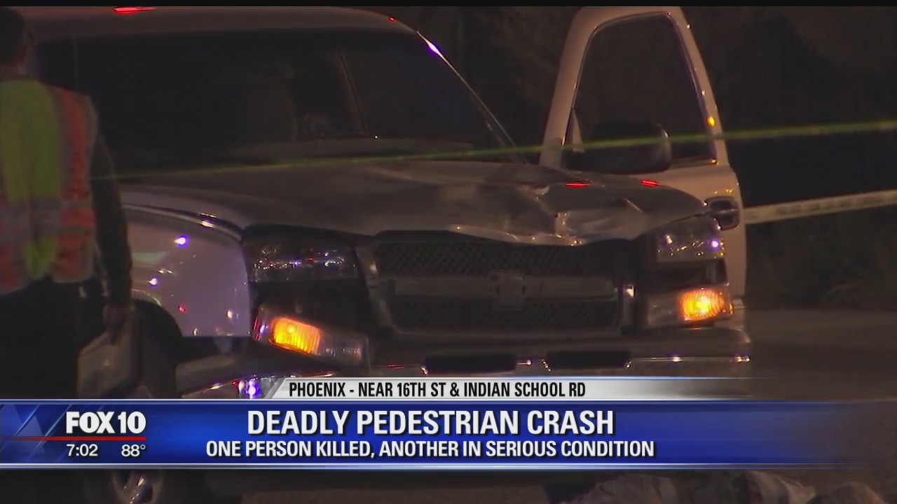Woman dead, man seriously injured after being hit by truck in Phoenix ...
