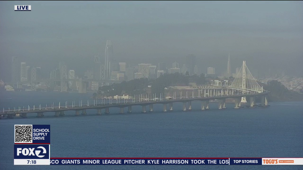 Cooling trend and air quality advisory