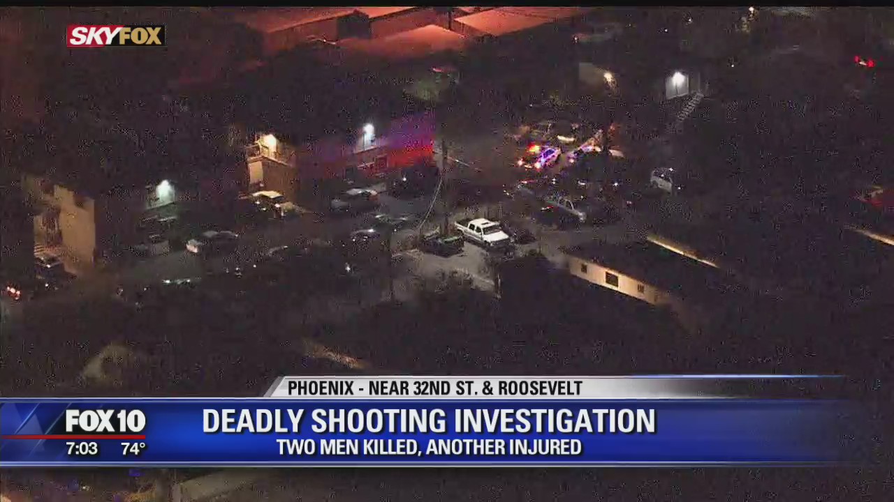 Phoenix police: 2 men found fatally shot, teen wounded | FOX 10 Phoenix