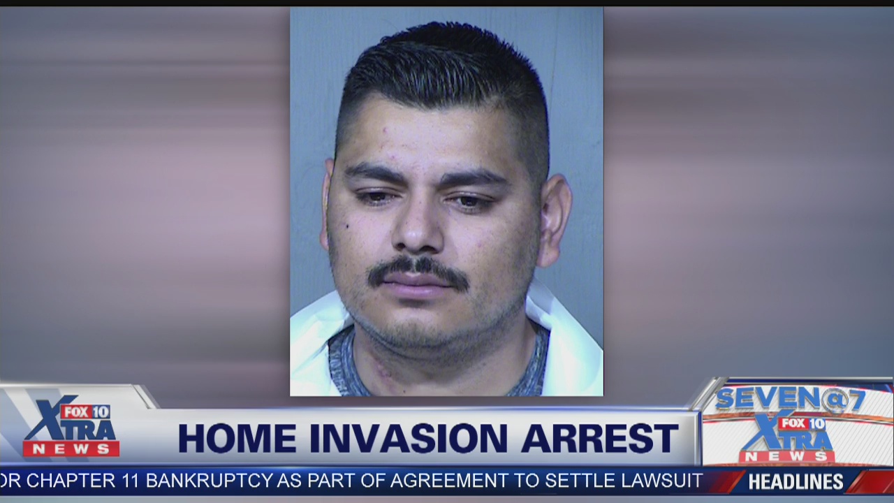 Tolleson man accused of holding woman, baby at gun point during home invasion