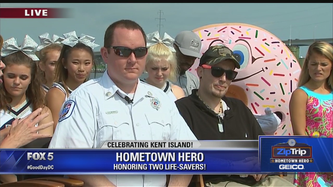 Zip Trip: Kent Island | Geico Hometown Hero?s Jason Hayes & Lt. Kevin Brenner