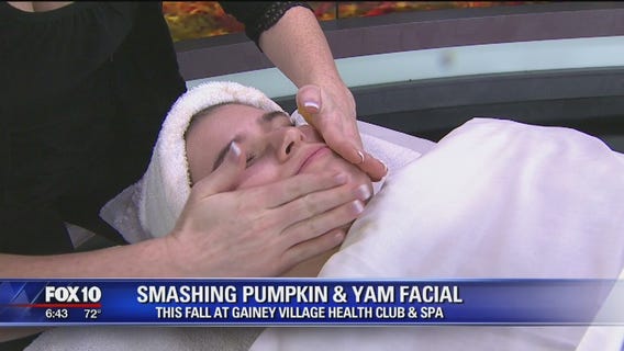 Smashing Yam and Pumpkin facial