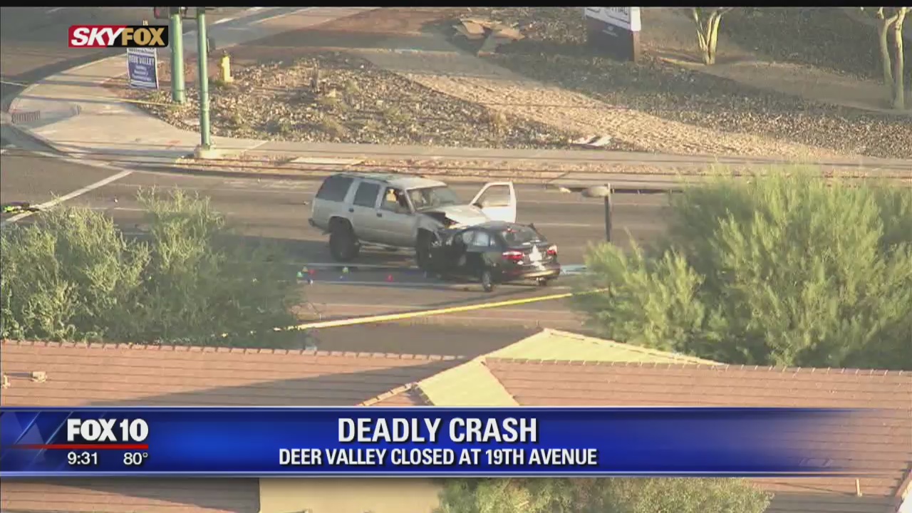 Deer Valley Road closed due to fatal crash