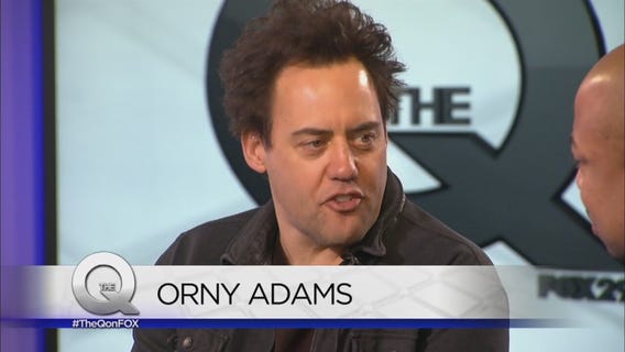 Orny Adams stops by The Q!