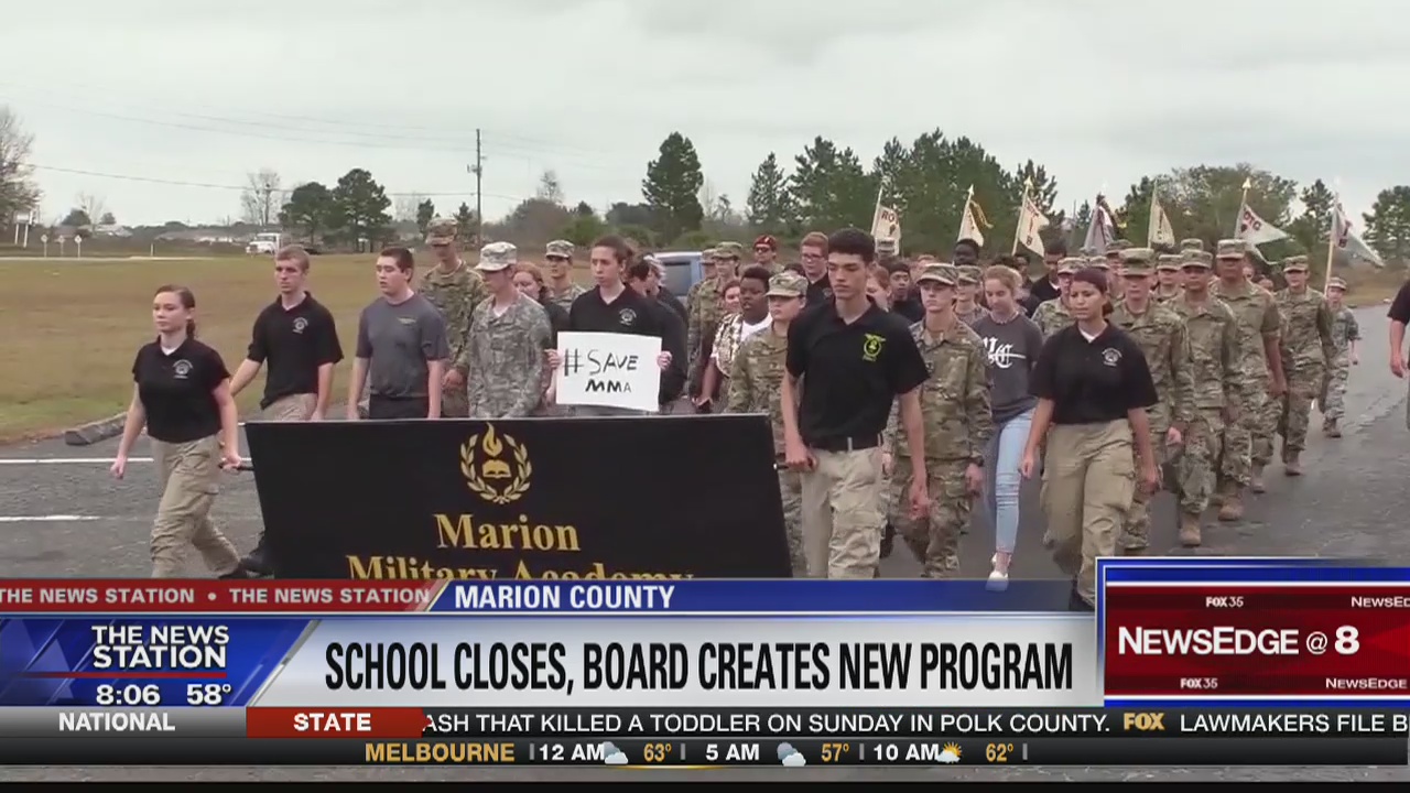 Board votes to keep Marion Military Academy students together
