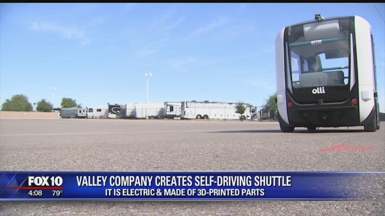 Valley company has ambitious plans for its self-driving shuttles
