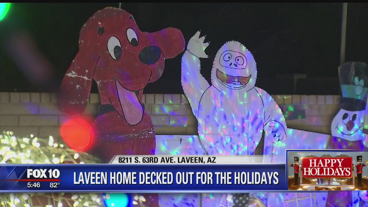 Laveen home decked out for the holidays