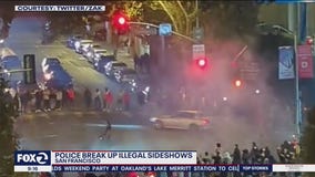 Sideshows take center stage on San Francisco streets