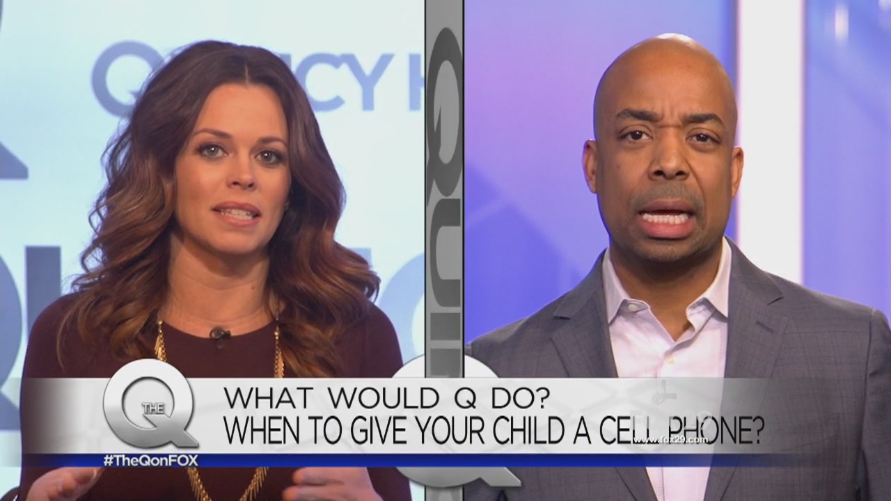 What Would Q Do? At what age would you give you child a cell phone?