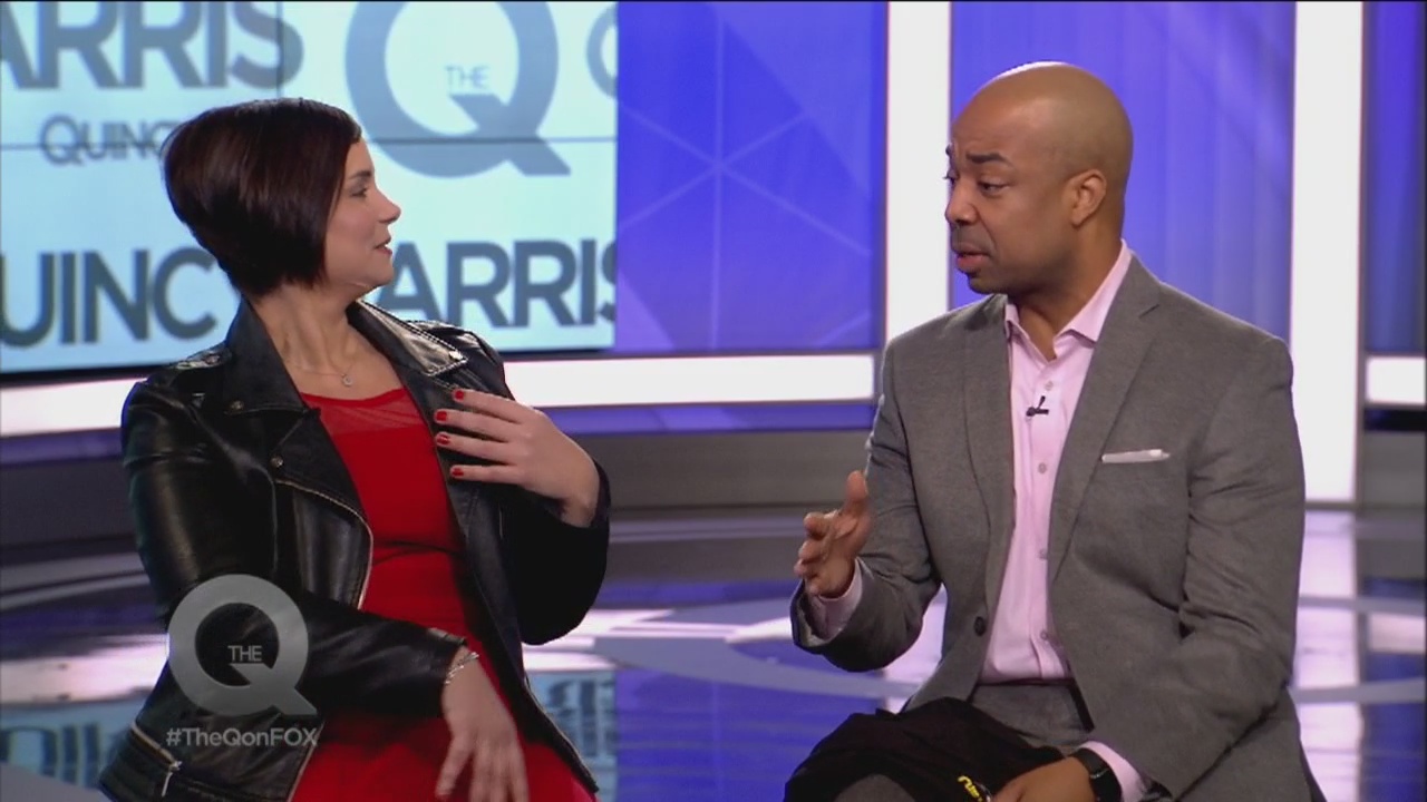 Liz Russo celebrates her sober aniversary on The Q