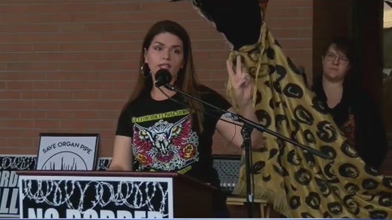 Border wall protest held in Tucson