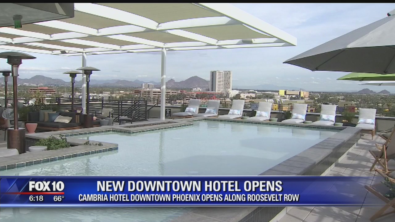 New hotel opens on Roosevelt Row in downtown Phoenix