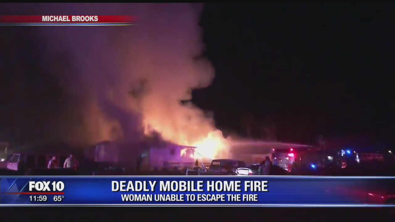 Woman dead in mobile home fire near Apache Junction | FOX 10 Phoenix