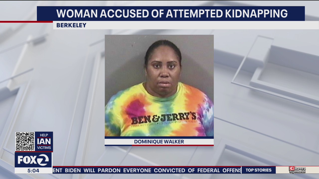 Woman charged with attempted kidnapping in Berkeley | KTVU FOX 2