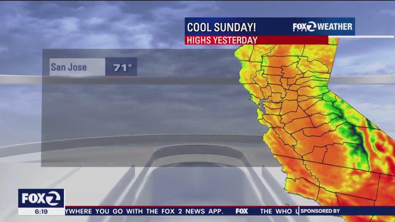 With fog cleared, temperatures will be higher