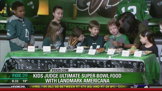 Kids judge the ultimate Super Bowl food