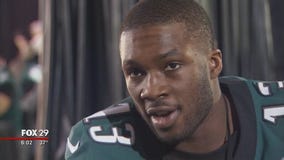 Eagles players are ready for Super Bowl LII Kickoff.