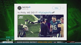 Eagles players react to 1st ever Super Bowl win