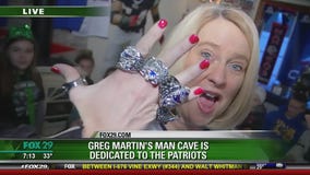 Local man's home dedicated to the Patriots ahead of Super Bowl