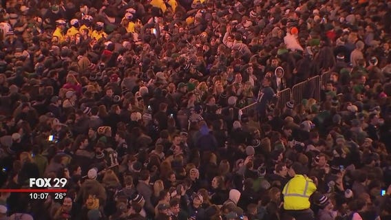 Security plans ahead of Eagles parade