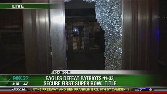 Cleanup begins after Philly's Super Bowl celebrations