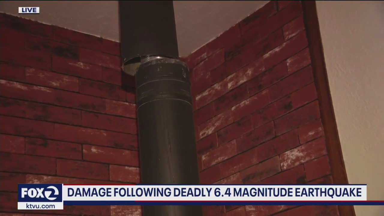 Damage following deadly 6.4 magnitude earthquake | KTVU FOX 2