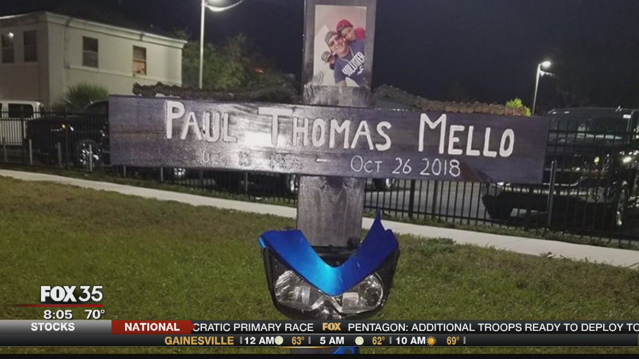 Memorial cross stolen from US 19 and dumped | FOX 51 Gainesville