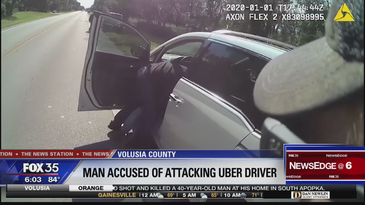 Man accused of attacking Uber driver