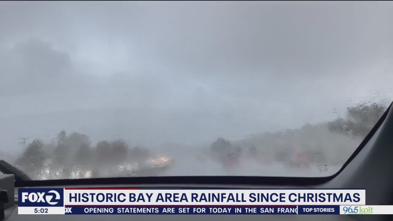 Bay Area storms unleash historic rainfall amounts | KTVU FOX 2