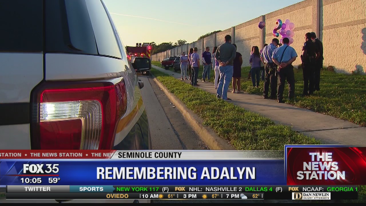 Family, friends remember toddler killed last year in crash