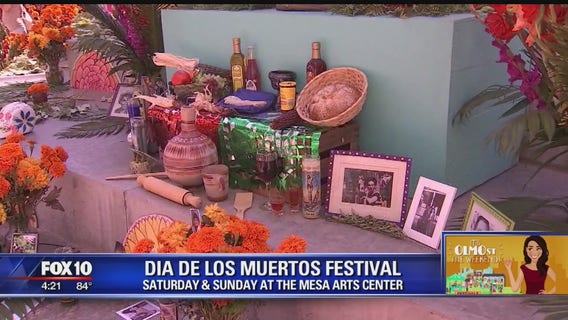 Olmost The Weekend: Mesa Arts Center gets ready for Dia De Los Muertos Festival