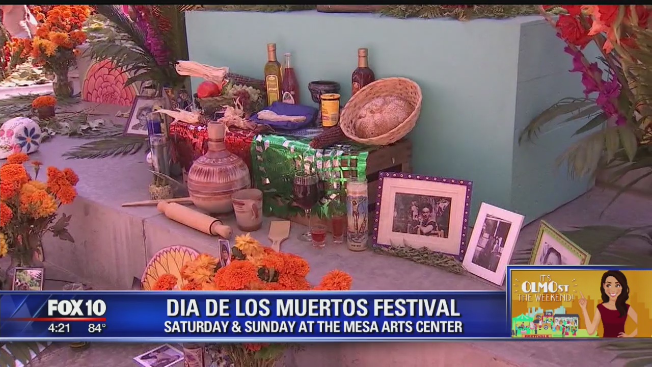 Olmost The Weekend: Mesa Arts Center gets ready for Dia De Los Muertos Festival