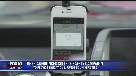 Uber announces college safety campaign
