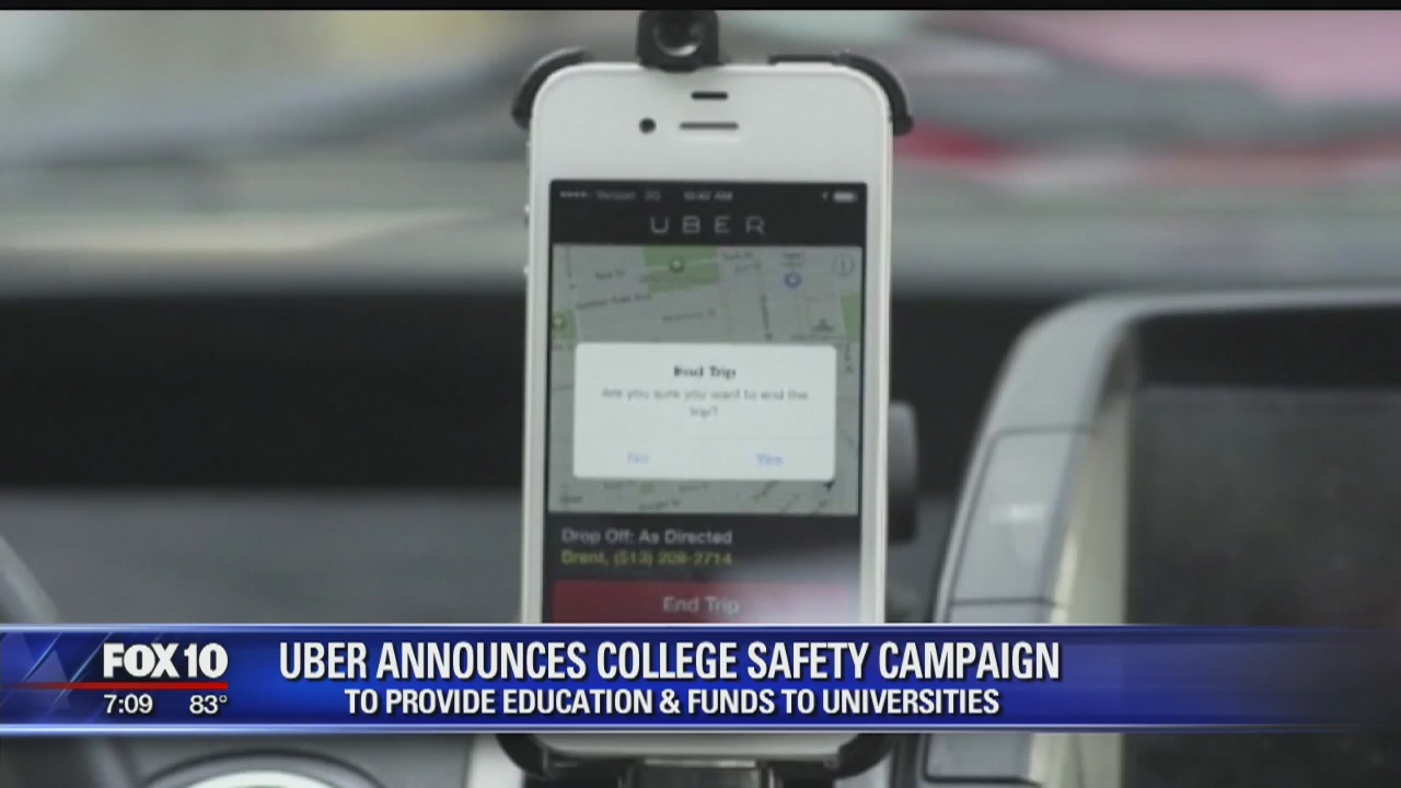 Uber announces college safety campaign