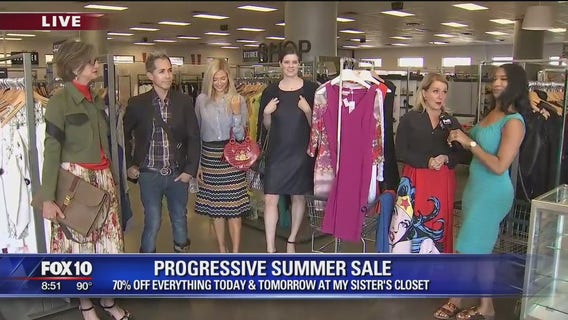 Thrifty Thursday: My Sister's Closet summer progressive sale