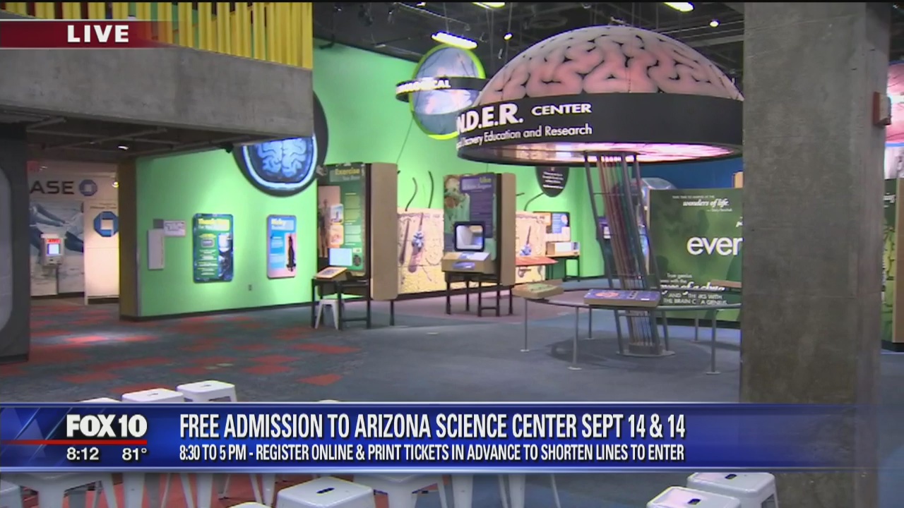 Thrifty Thursday: Free weekend at Arizona Science Center