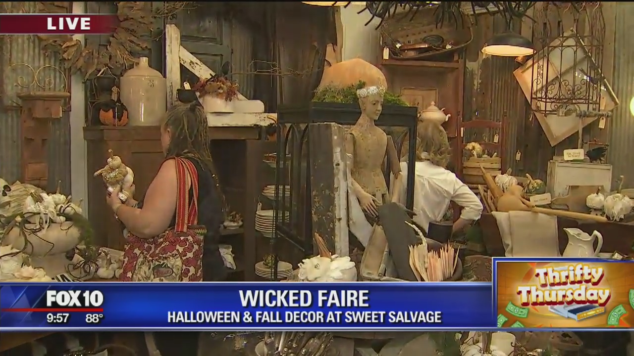 Thrifty Thursday: Halloween, fall decor at Sweet Salvage