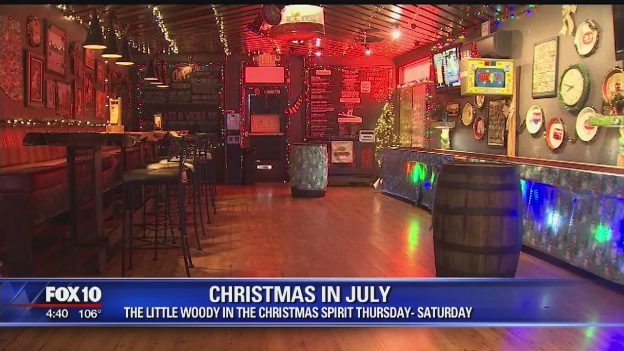 Olmost the Weekend: The Little Woody hosts 'Christmas in July'