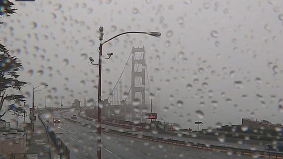 Morning drizzle, stronger rain starts in afternoon