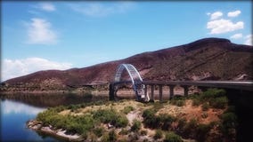 Drone Zone: Roosevelt Lake, the largest lake on the Salt River