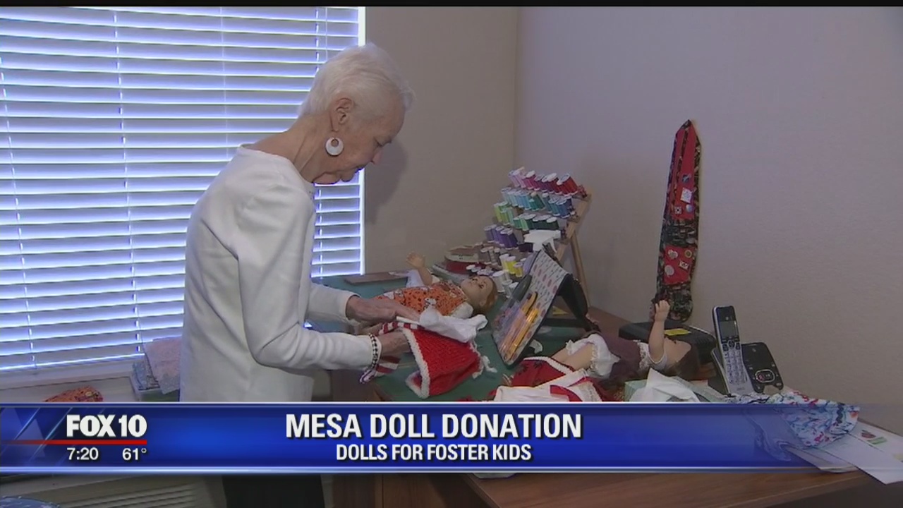 Valley women donate dolls to foster kids