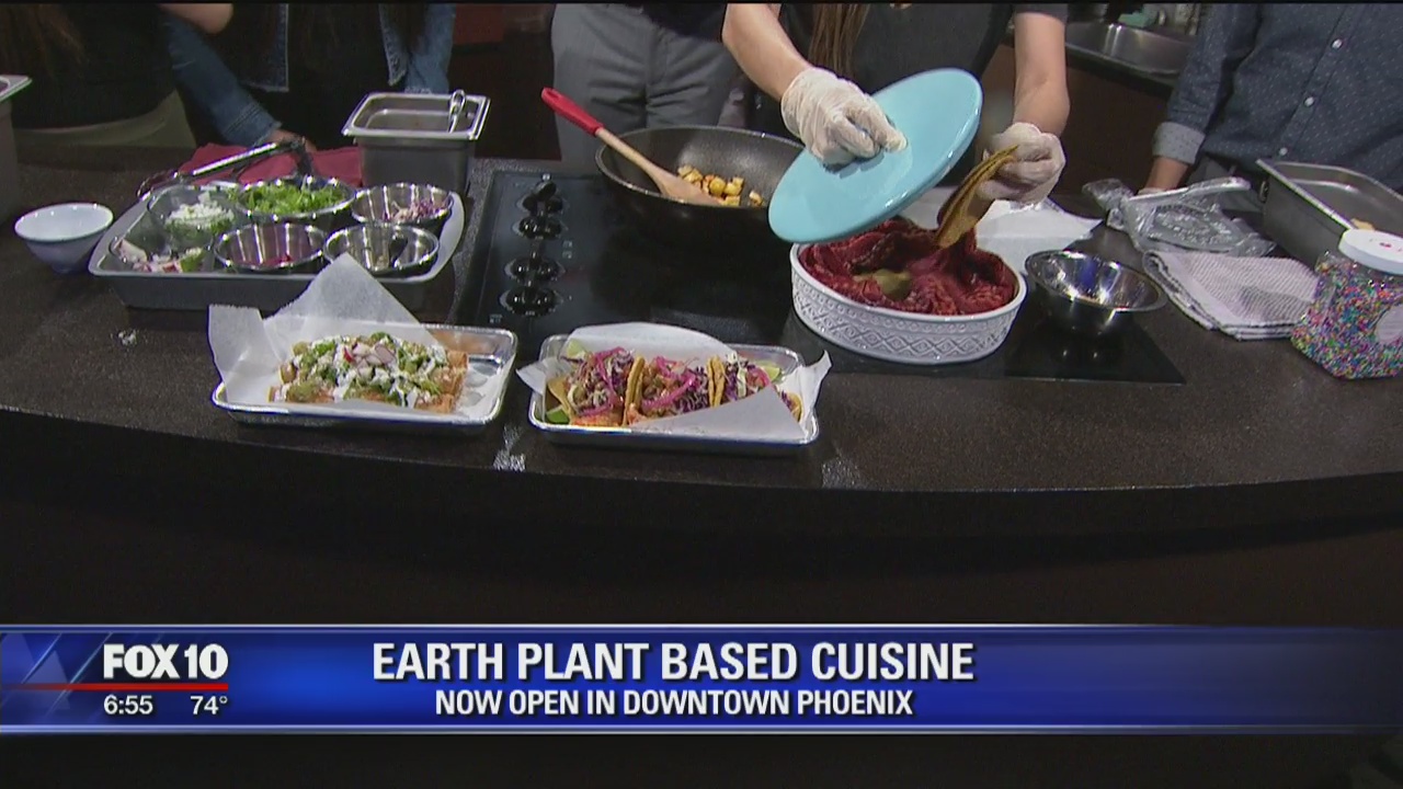 Earth Plant Based Cuisine now open in downtown Phoenix