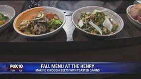 Fall menu at The Henry