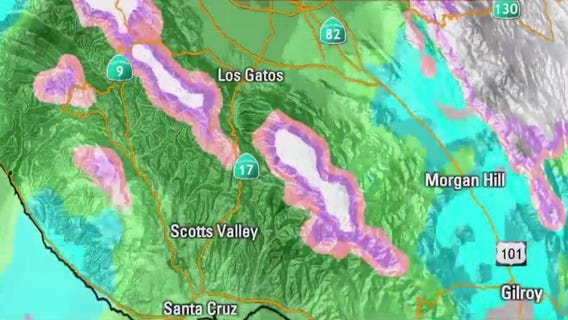 Rain, thunderstorms, and low-elevation snow