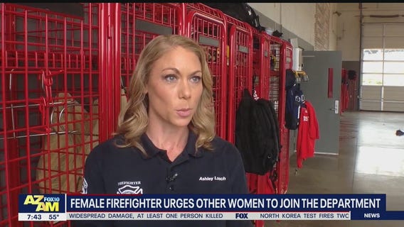 TyPad Sunday: Female firefighter urges other women to join the profession