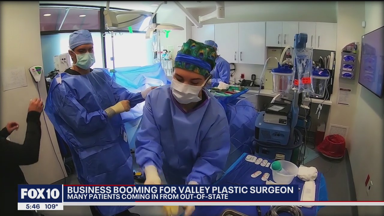 Business booming for Valley plastic surgeon