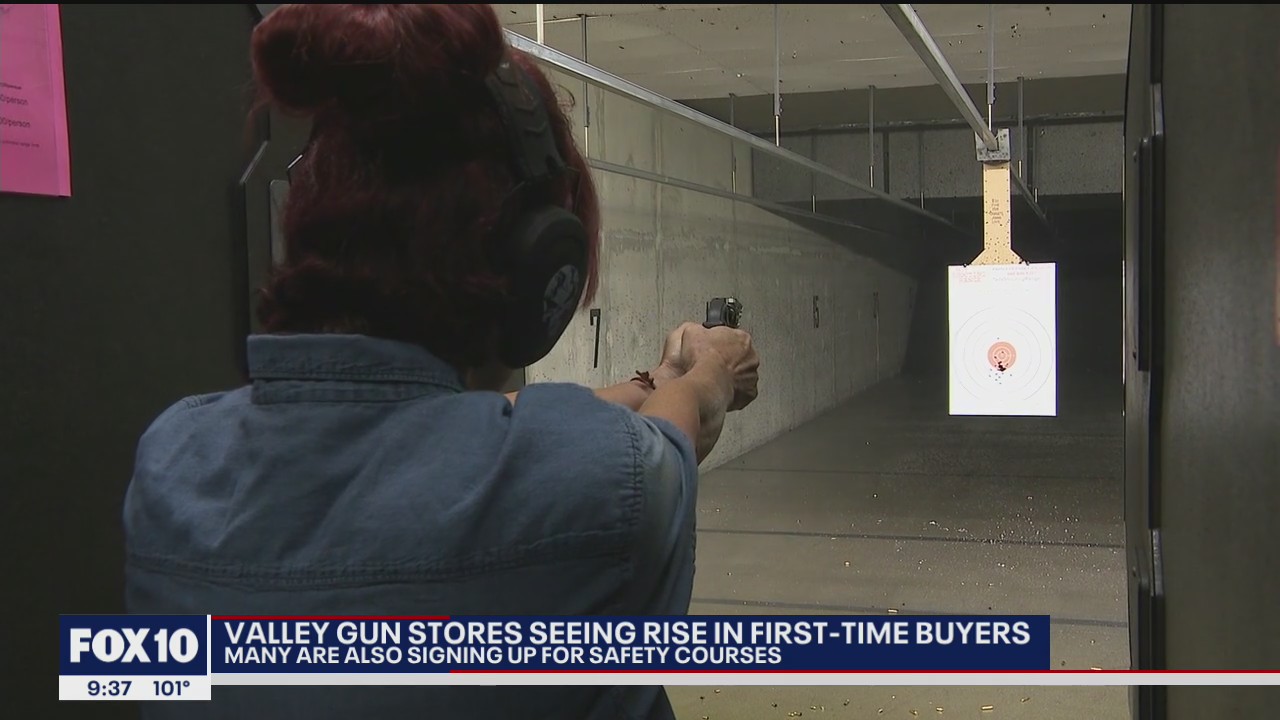 Valley guns tores seeing more first-time buyers
