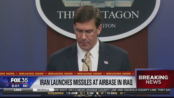 Iran strikes back at US with missile attack at bases in Iraq