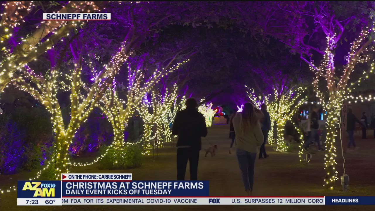 Christmas at Schnepf Farms begins Nov. 24